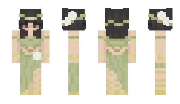 Minecraft skin OctoberHeart