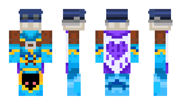 Minecraft skin prawty