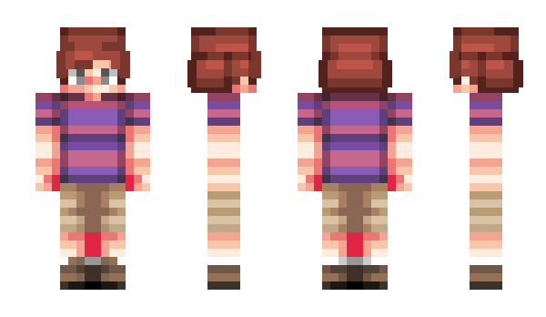 Minecraft skin GrishaYeager