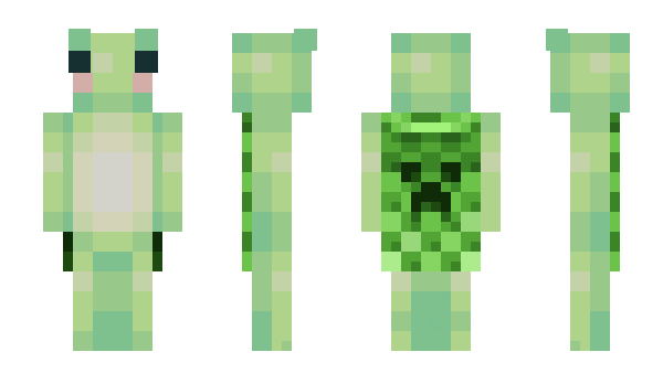 Minecraft skin Frog38