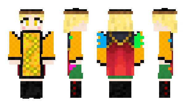 Minecraft skin Okina_Matara