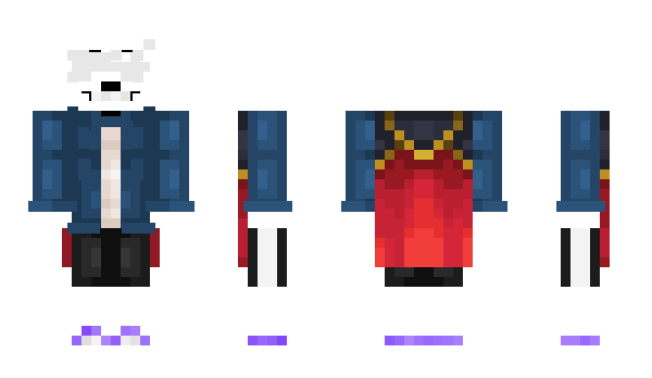 Minecraft skin Frostcrepe