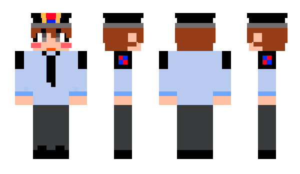 Minecraft skin PoliceJ