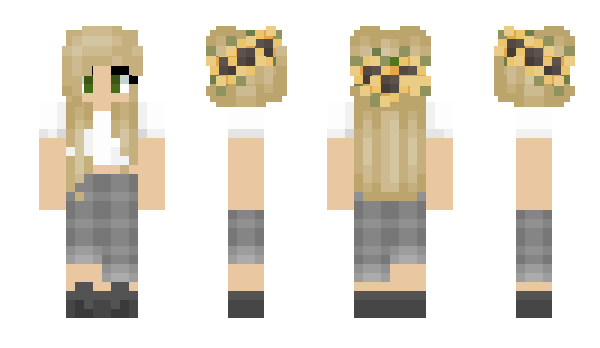 Minecraft skin starkgoddess
