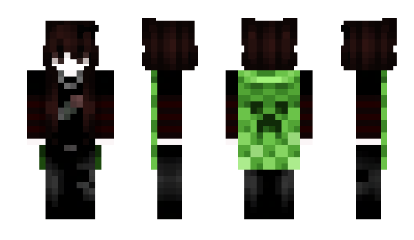 Minecraft скин по нику candinha