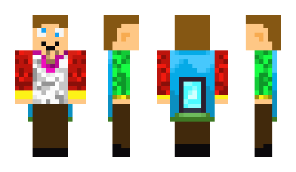 Minecraft скин по нику DerpyAlvin