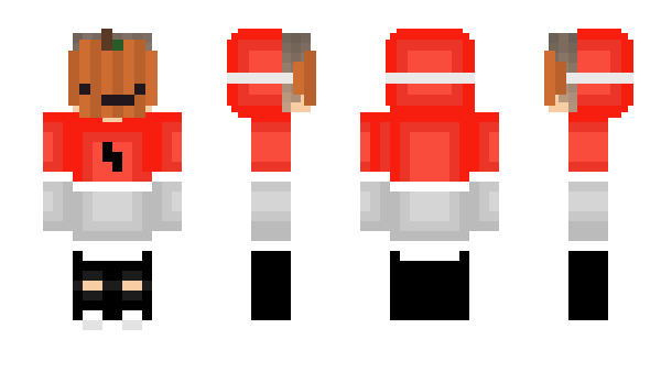Minecraft skin Red_bucket