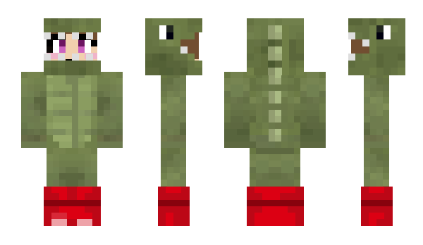Minecraft skin Crocodrilo