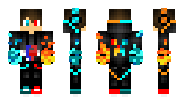 Minecraft skin byRedEyes