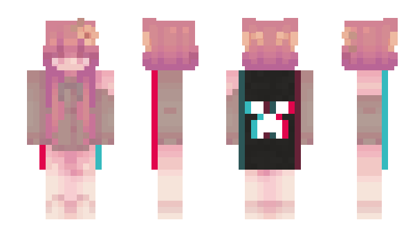 Minecraft skin Candlly