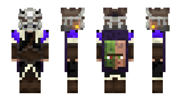 Minecraft skin amazight