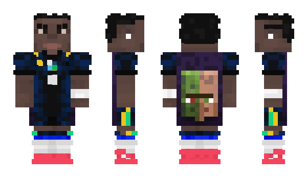 Minecraft skin Excentrico