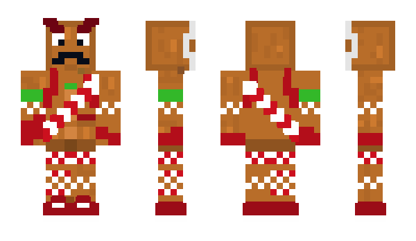 Minecraft скин по нику Gerbread