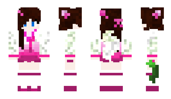 Minecraft skin Kitsyu