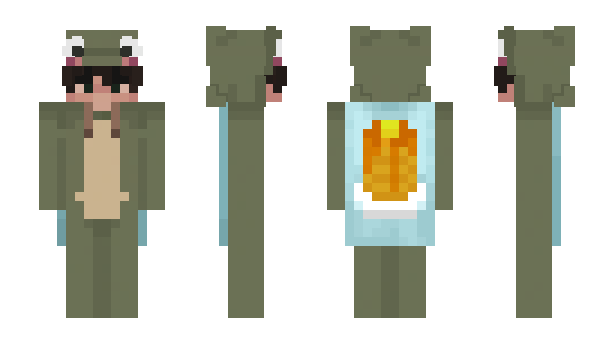 Minecraft skin FrogTheo