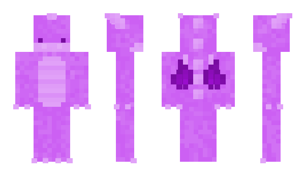 Minecraft skin Klaue