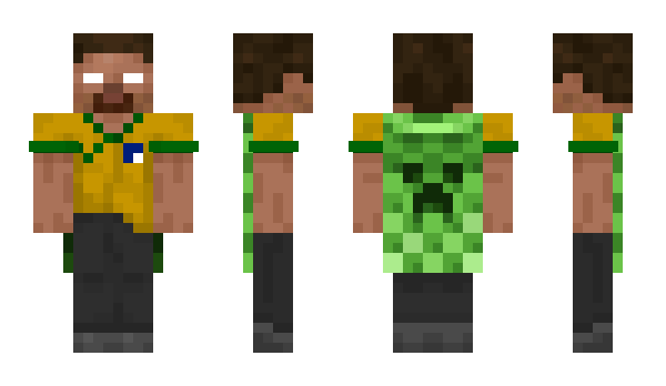 Minecraft skin MalandroCandido