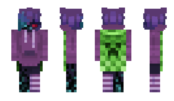 Minecraft skin ClownGirl1225