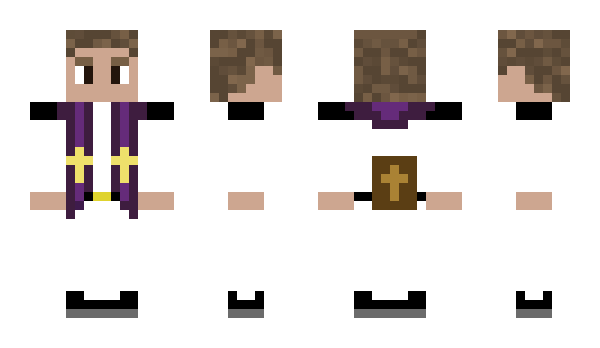 Minecraft skin Priester78