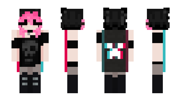 Minecraft skin xoscuddles