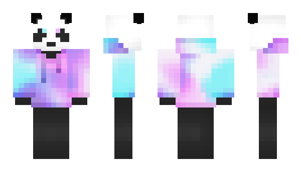 Minecraft skin skyepanda