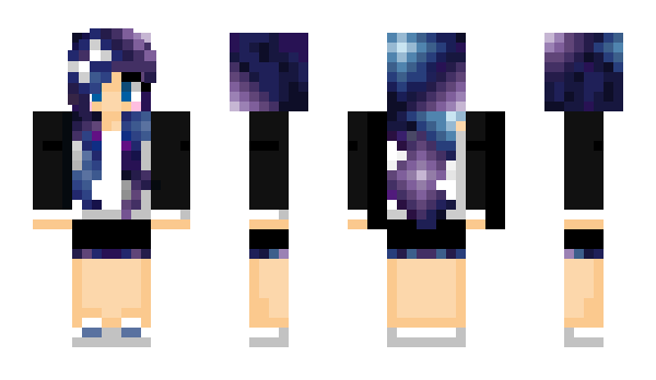 Minecraft скин по нику spacegirl