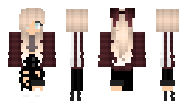Minecraft skin TrackGirl