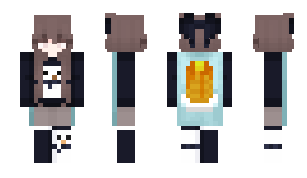 Minecraft skin iloveyouo