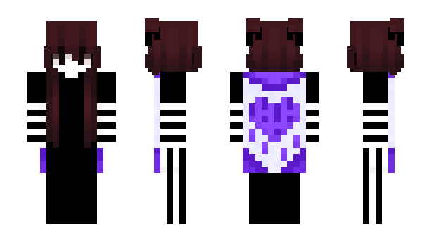 Minecraft skin MilkShakeblue
