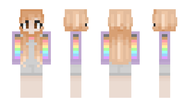 Minecraft skin MinecraftAxolotl