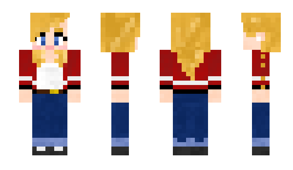 Minecraft skin redbirdx3