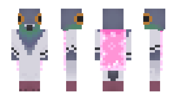 Minecraft skin FrozenM4