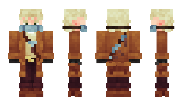 Minecraft skin Blixorchik