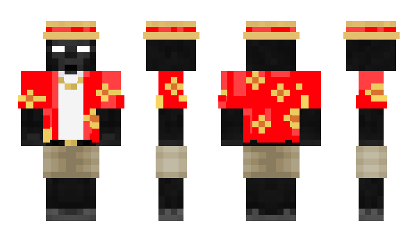 Minecraft skin Brazilia