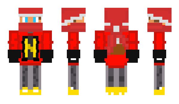 Minecraft скин по нику NIKVOSK