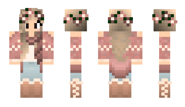 Minecraft skin L_0_V_E