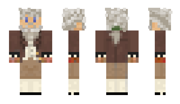 Minecraft skin MudWolf