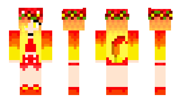 Minecraft skin Flaming_Cat