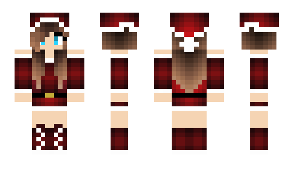 Minecraft skin MissCara