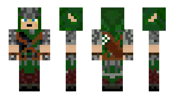 Minecraft skin ArmoredElf