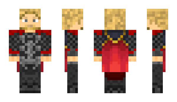 Minecraft скин по нику Thor