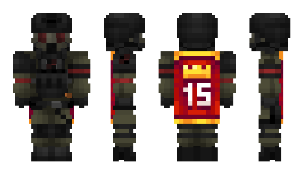 Minecraft skin Cartoony_London
