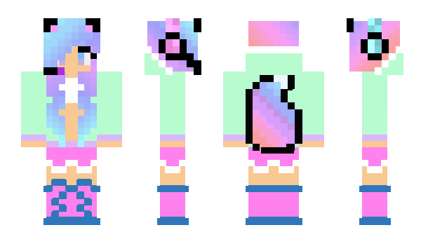 Minecraft skin KidKat