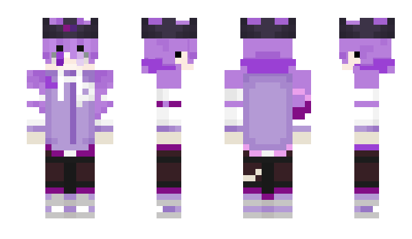 Minecraft скін по ніку GlaveeEKitten2