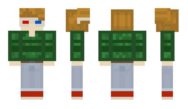 Minecraft skin Anderdingus