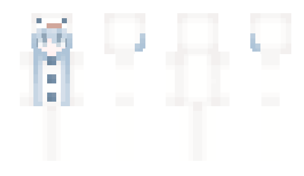 Minecraft skin Meztelen