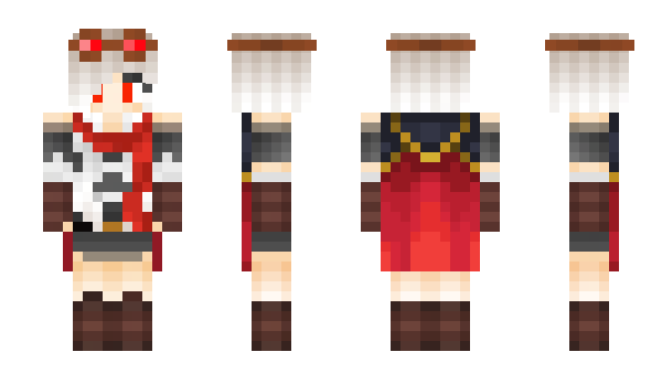 Minecraft skin KarliaLoveU