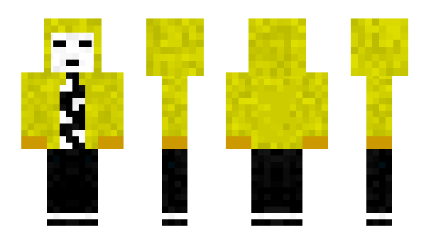 Minecraft skin Banaanikiisseli