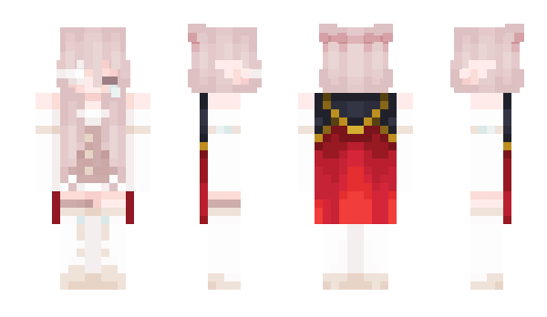 Minecraft skin moonlacei
