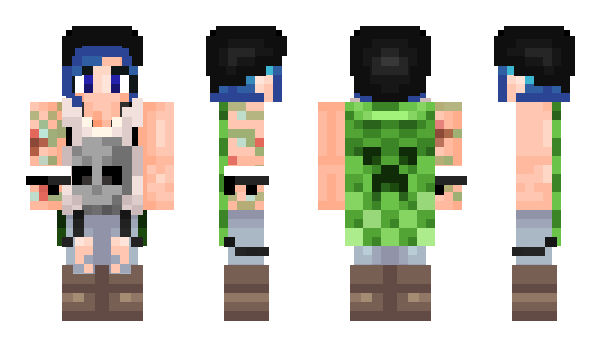 Minecraft skin sophiaanez